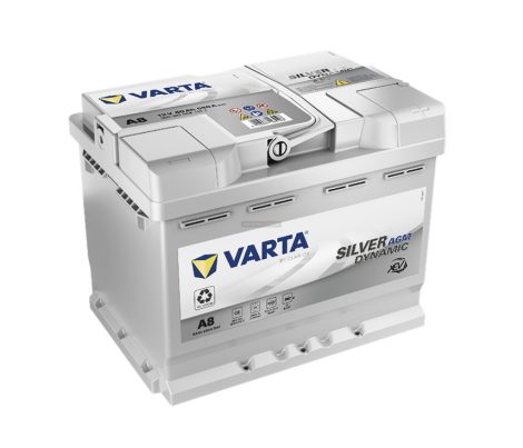 Varta Silver Dynamic AGM 12V 60Ah 680A jobb+