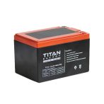   TitanEnergy Cyclic Power 12V 14Ah kerékpár akkumulátor 6-DZM-14 zselés csavaros