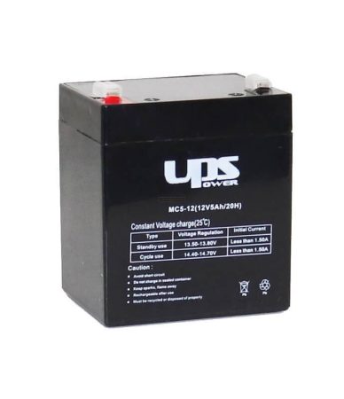 UPS Power 12V 5Ah zselés akkumulátor (MC5-12)