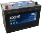   Exide Excell 95Ah 720A bal+ ázsia kivitelű autó akkumulátor