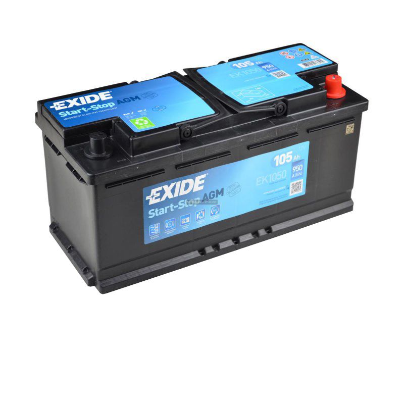 Аккумулятор exide 105ah agm